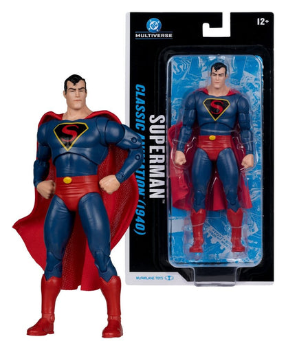 DC Multiverse Actionfigur Superman (Classic Animation 1940) 19 cm