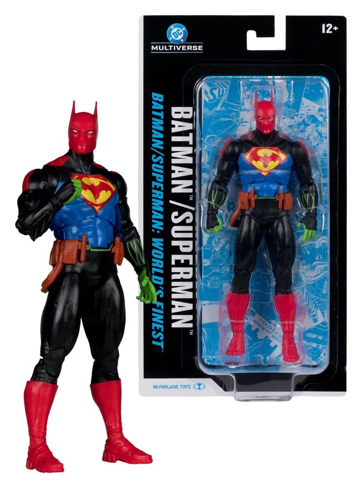 DC Multiverse Actionfigur Batman (Superman World's Finest) 18 cm