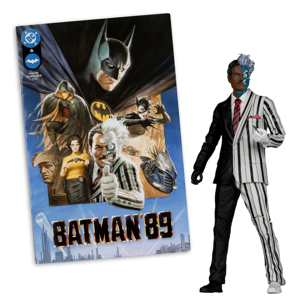 DC Direct Page Punchers Actionfigur Two-Face (Batman 89) (Red Platinum Edition) 19 cm