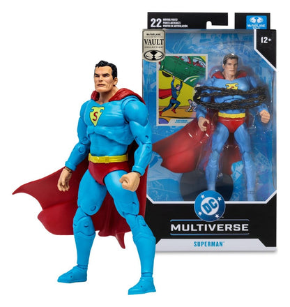 DC Multiverse McFarlane Vault Collection Actionfigur Superman (Action Comics) 18 cm