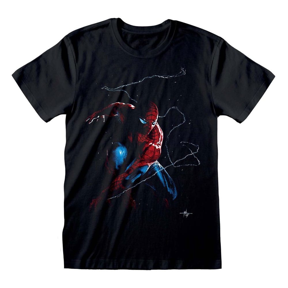 Marvel Comics Spider-Man T-Shirt Spidey Art Größe M