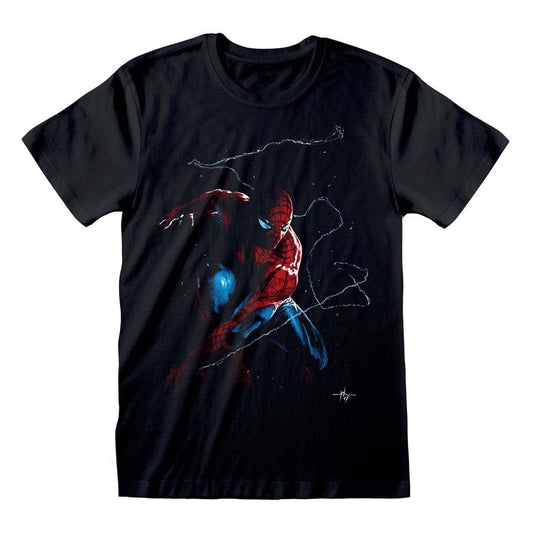 Marvel Comics Spider-Man T-Shirt Spidey Art Größe M
