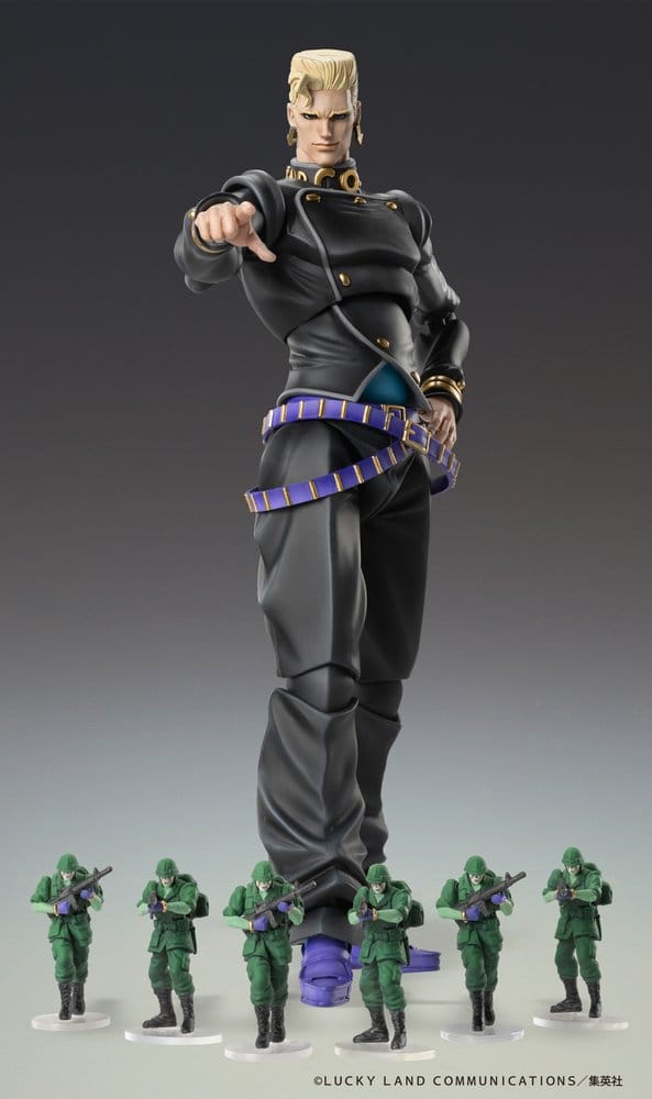 JoJo's Bizarre Adventure: Diamond Is Unbreakable Actionfigur Chozokado Keicho Nijimura & Bad Company 17 cm