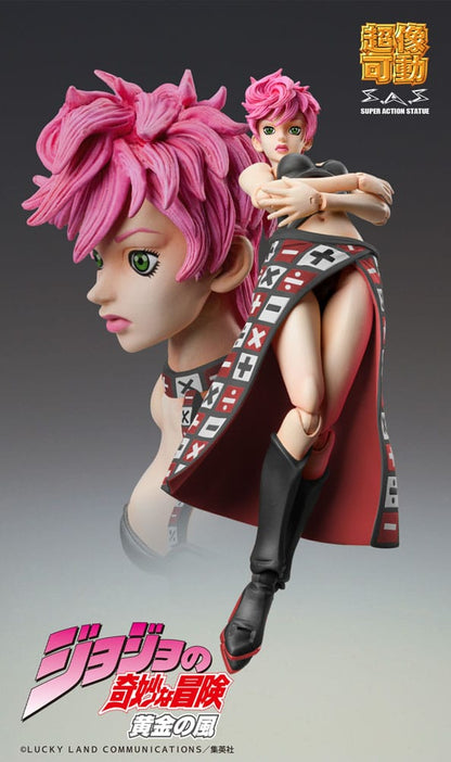 JoJo's Bizarre Adventure Part 5 Super Action Actionfigur Trish Una Black Ver. 15 cm