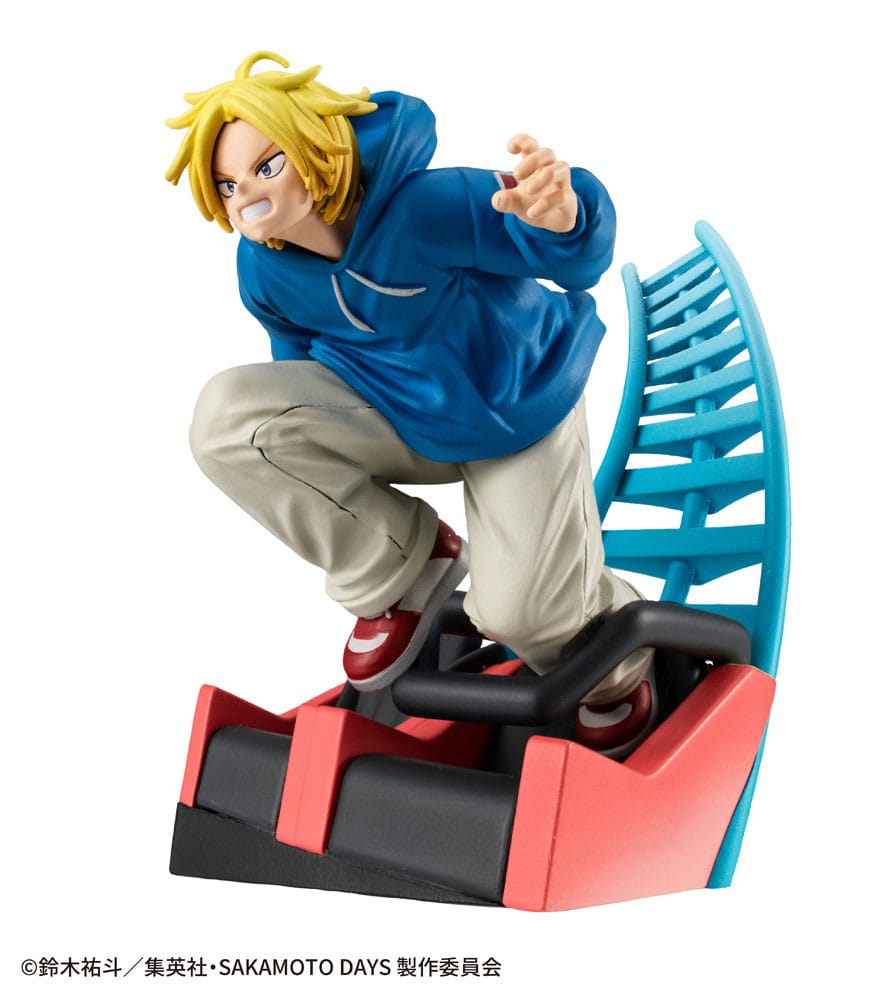 Sakamoto Days Petitrama EX Series Sammelfiguren 4er-Pack Cut Out Scenes Set 9 cm