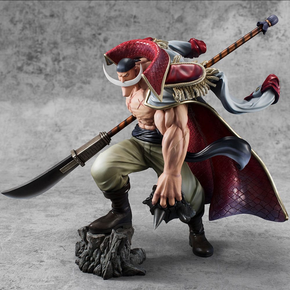 One Piece P.O.P PVC Statue NEO-Maximum White Beard Edward Newgate Super Limited Reprint Ver. 30 cm
