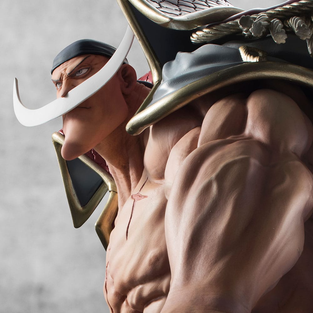 One Piece P.O.P PVC Statue NEO-Maximum White Beard Edward Newgate Super Limited Reprint Ver. 30 cm