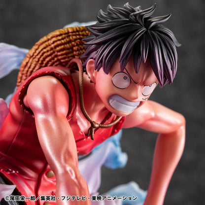 One Piece P.O.P PVC Statue Monkey D. Ruffy Gear 2 Limited Edition 19 cm