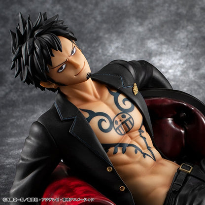 One Piece Portrait.Of.Pirates "S.O.C" PVC Figur Trafalgar Law Ver.R