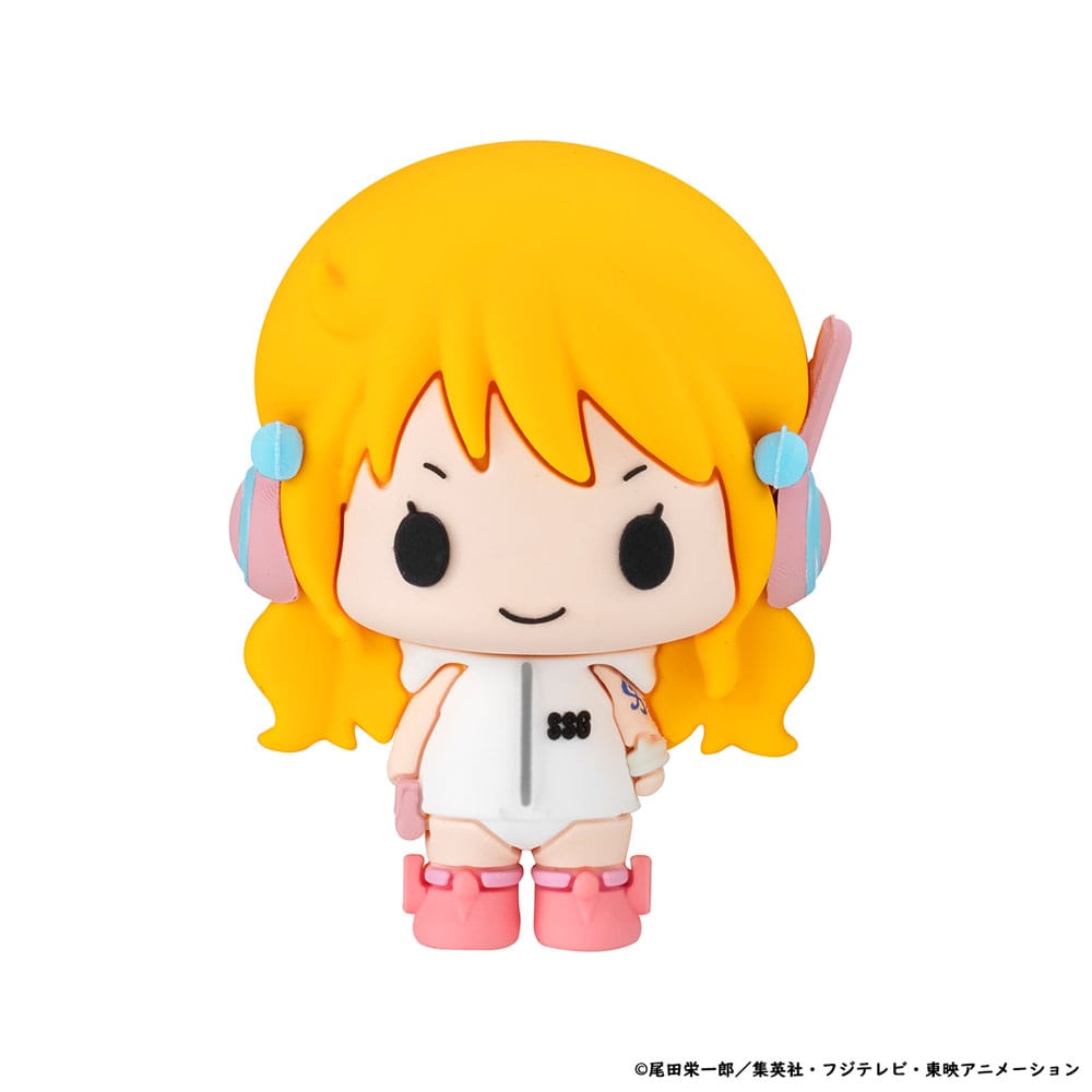 One Piece Chokorin Mascot Series Sammelfiguren 6er-Pack Egghead Ver. 5 cm