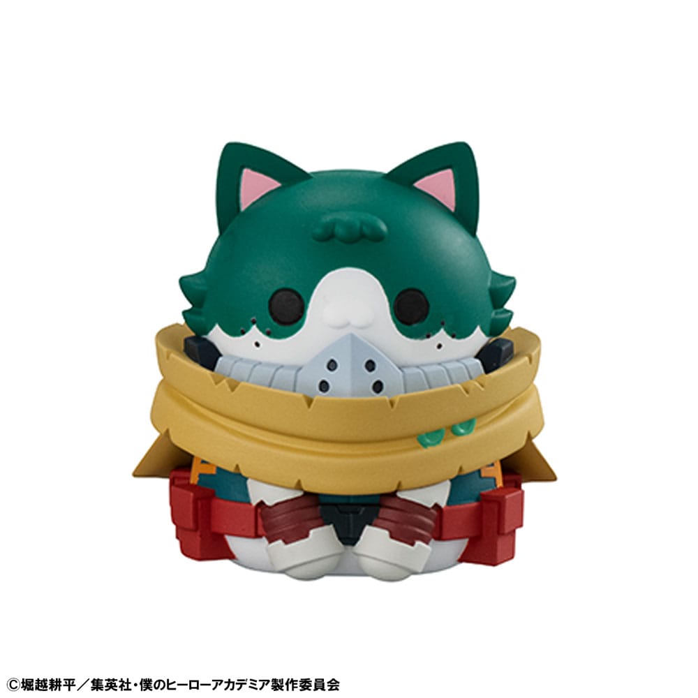 My Hero Academia Mega Cat Project Minifiguren Heroaca Cats No.01 3 cm Blind Box Sortiment (8) (Repeat)