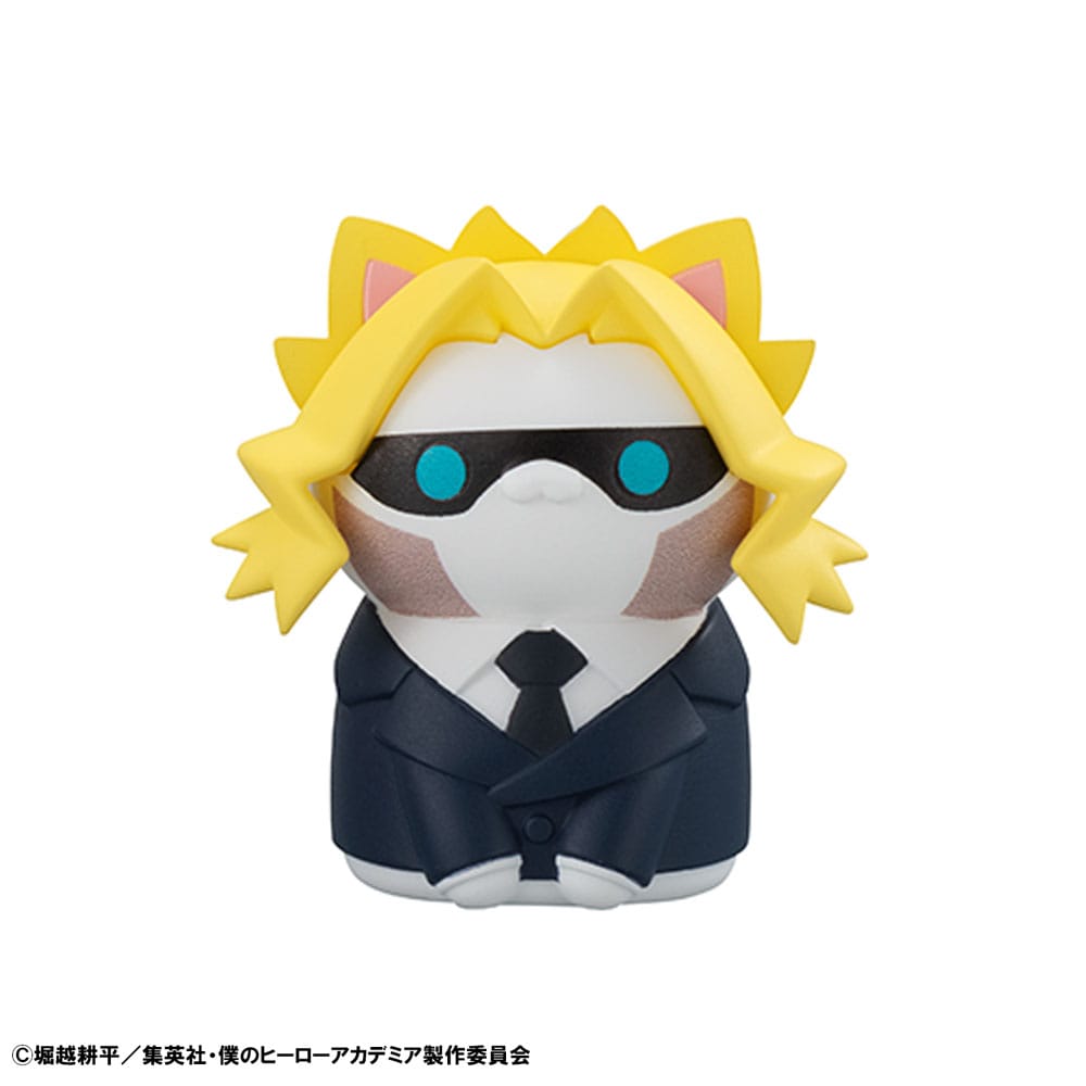 My Hero Academia Mega Cat Project Minifiguren Heroaca Cats No.02 3 cm Blind Box Sortiment (8) (Repeat)