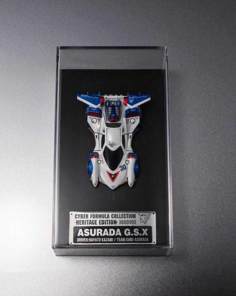 Future GPX Cyber Formula Fahrzeug Asurada G.S.X Heritage Edition 7 cm