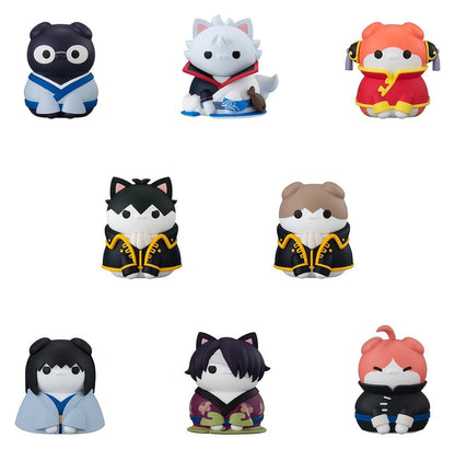 Gintama Mega Cat Project Minifiguren Nyantama Go Meow-Meow Edition! 3 cm Blind Box Display (8) (Repeat)