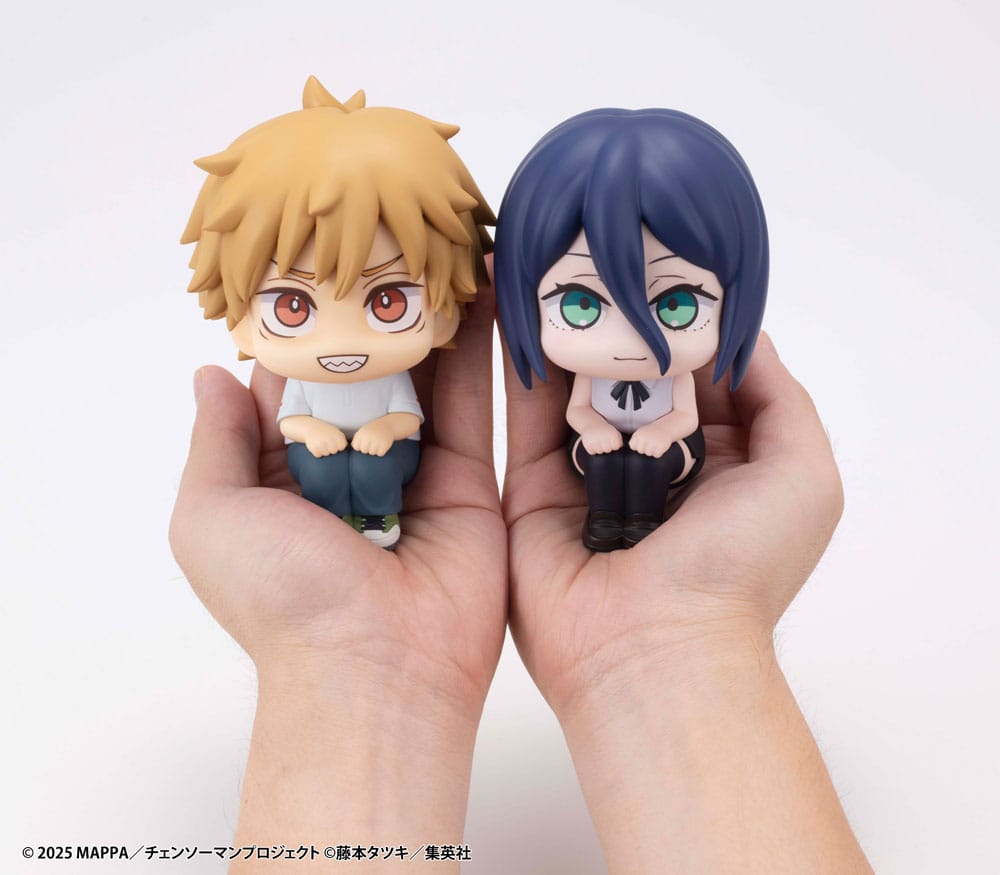 Chainsaw Man The Movie: Reze Arc Look Up PVC Statuen Denji & Reze Set (with gift) 11 cm