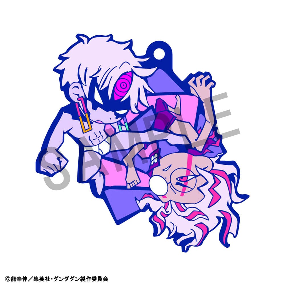 Dandadan Rubber Mascot Buddycolle Gummi-Anhänger Vol. 2 7 cm Blind Box Sortiment (6)