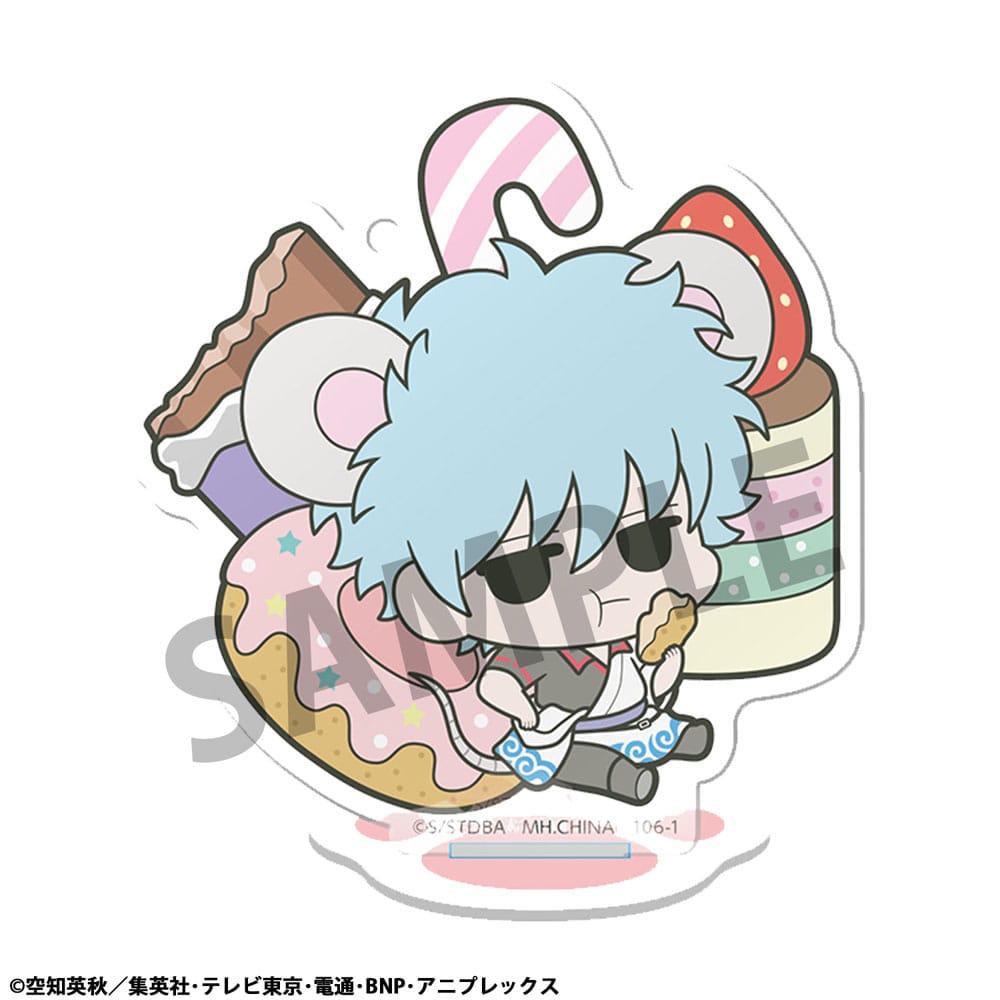 Gintama Acryl Figuren Prince Hata & Animal Paradise 6 cm Display (6)