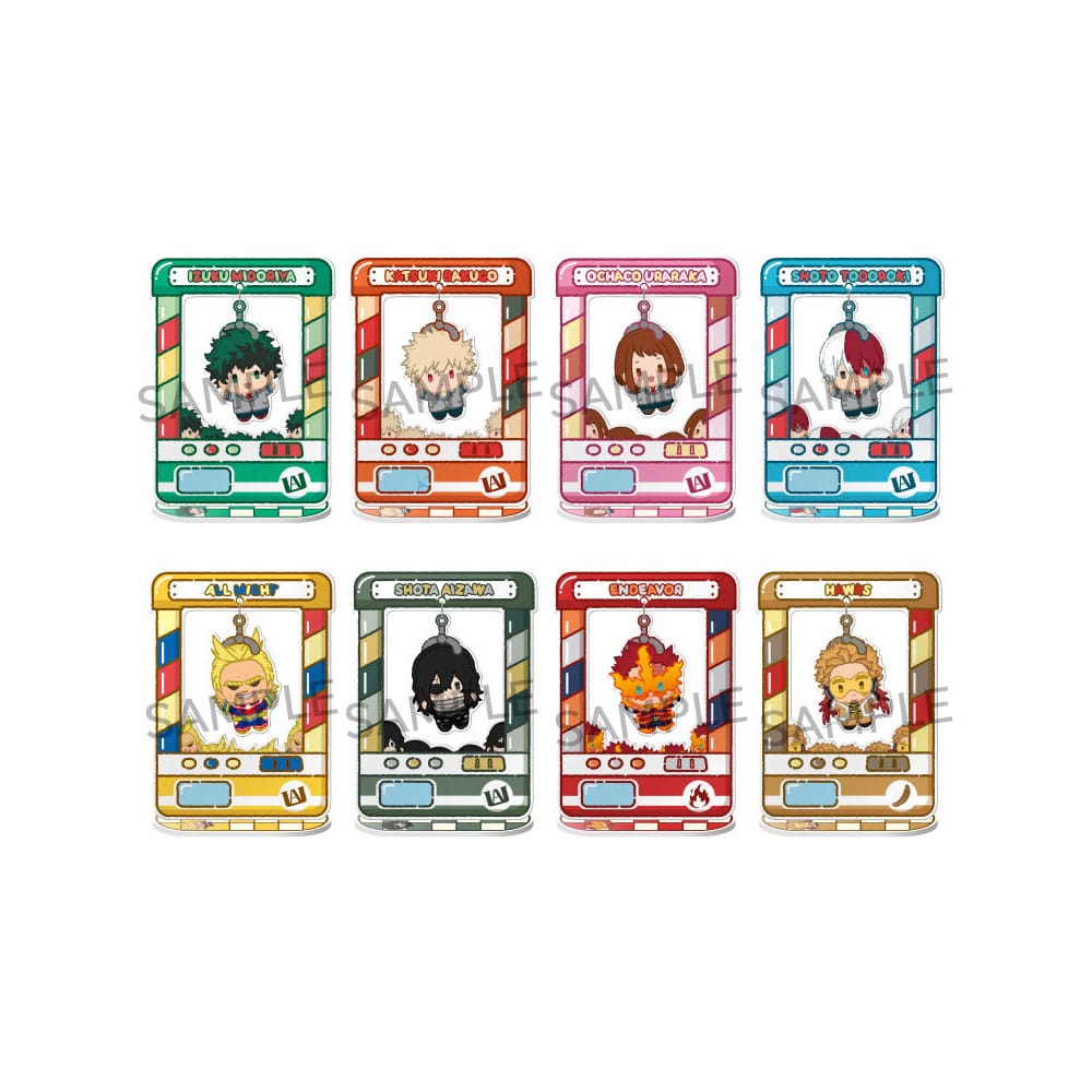 My Hero Academia Acryl Figuren Chara Catcher 9 cm Blind Box Display (8)