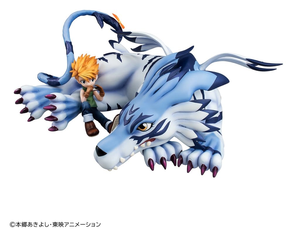 Digimon Adventure G.E.M. Series PVC Figur Garurumon & Ishida Yamato 25 cm (Repeat)