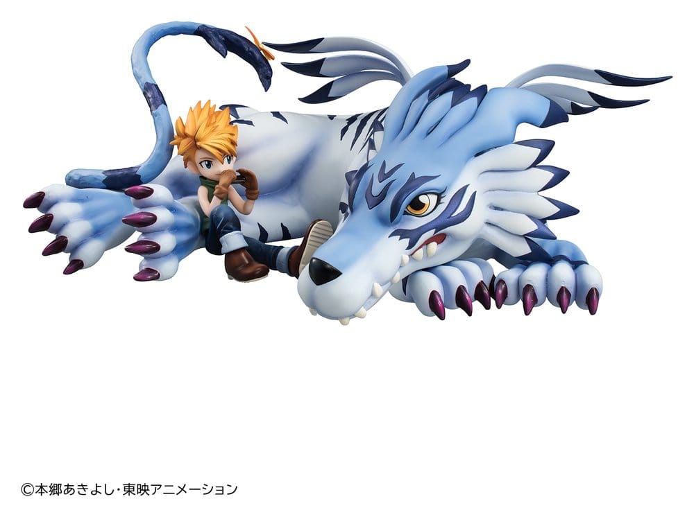 Digimon Adventure G.E.M. Series PVC Figur Garurumon & Ishida Yamato 25 cm (Repeat)