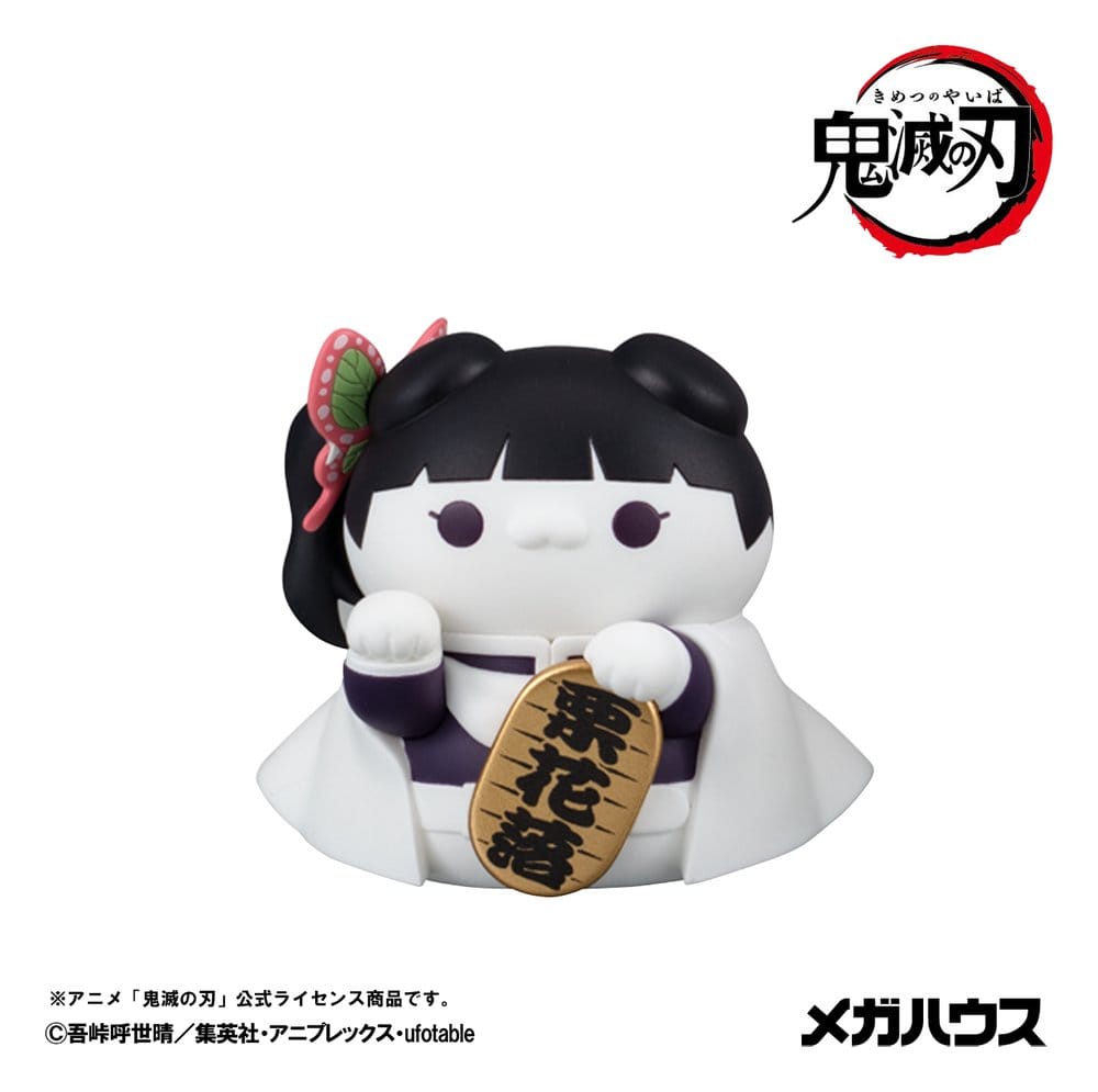 Demon Slayer: Kimetsu no Yaiba Mega Cat Project Minifiguren 6 cm Demon Slayer Fortune Cats ver. 02 Blind Box Display (8) (Repeat)