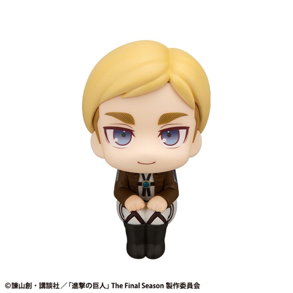 Attack on Titan Look Up PVC Statuen Hange Zoe & Erwin Smith (with gift) 11 cm