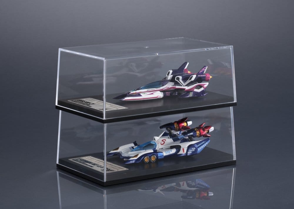 Future GPX Cyber Formula Fahrzeuge 2er-Pack vAsurada AKF-0/G spiral boost mode & OGRE AN-21 super Aero boost mode Set Heritage Edition 9 cm