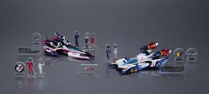 Future GPX Cyber Formula Fahrzeuge 2er-Pack vAsurada AKF-0/G spiral boost mode & OGRE AN-21 super Aero boost mode Set Heritage Edition 9 cm