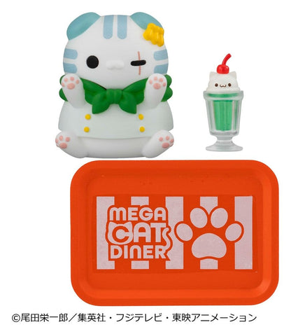 One Piece Mega Cat Project Minifiguren NyanPieceNyan! Diner! 3 cm Blind Box Display (6)