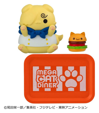 One Piece Mega Cat Project Minifiguren NyanPieceNyan! Diner! 3 cm Blind Box Display (6)