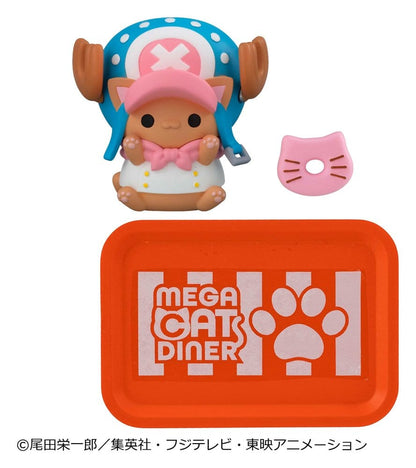 One Piece Mega Cat Project Minifiguren NyanPieceNyan! Diner! 3 cm Blind Box Display (6)