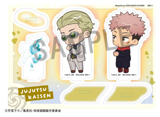 Jujutsu Kaisen Buddycolle Acrylaufsteller 5th Anniversary D Kento Nanami & Yuji Itadori 10 cm