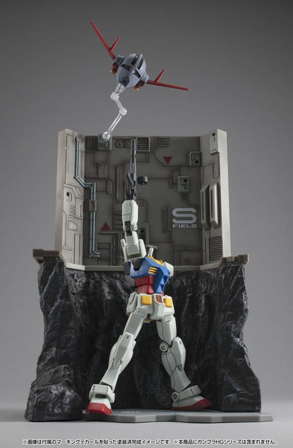 Mobile Suit Gundam Realistic Model Series Diorama G Structure GS03M Last Shooting (material color edition)