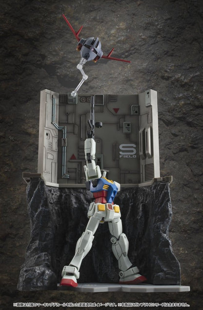Mobile Suit Gundam Realistic Model Series Diorama G Structure GS03M Last Shooting (material color edition)