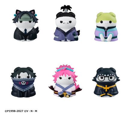 Hunter x Hunter Mega Cat Project Minifiguren Nyanter x Nyanter the Phantom Troupe x Cat 3 cm Blind Box Display (8)