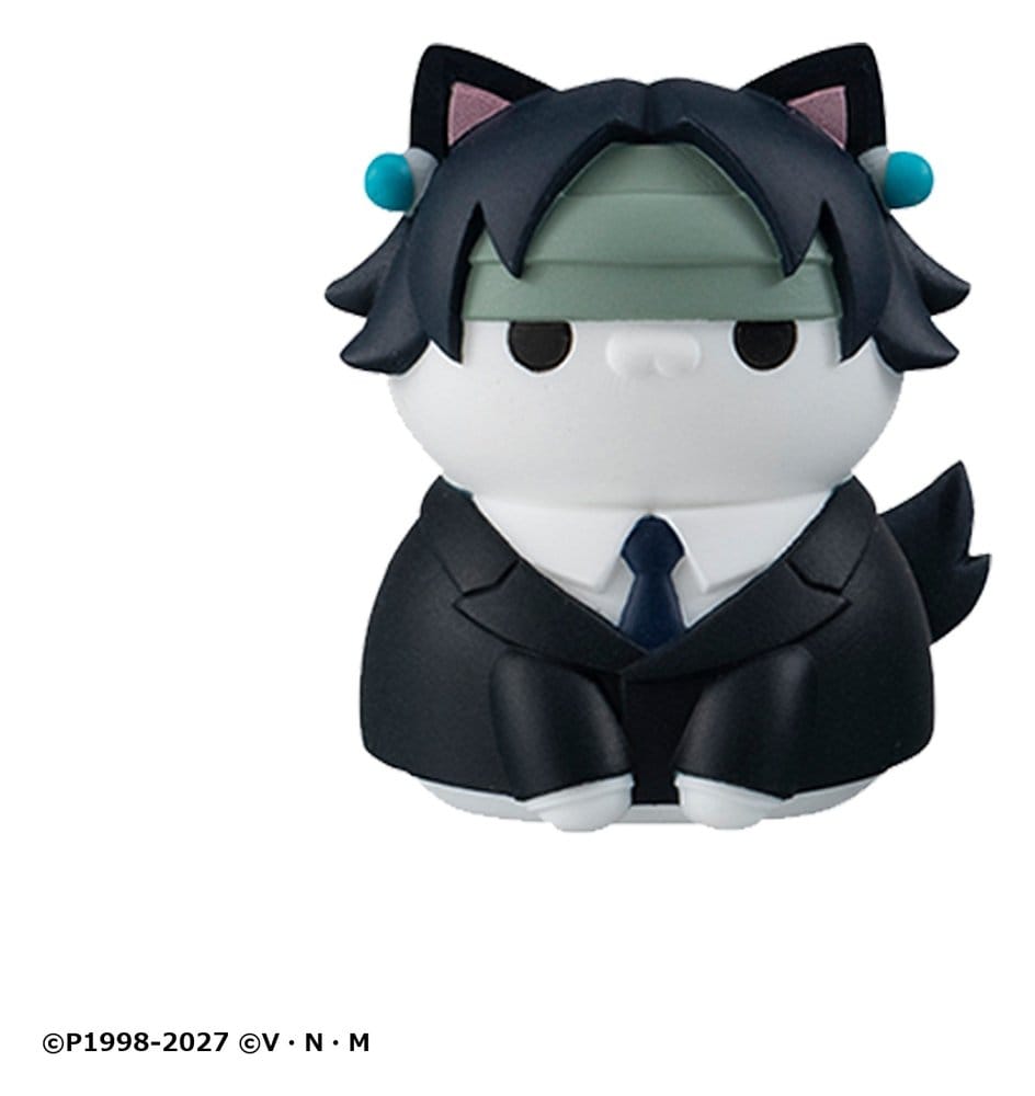 Hunter x Hunter Mega Cat Project Minifiguren Nyanter x Nyanter the Phantom Troupe x Cat 3 cm Blind Box Display (8)