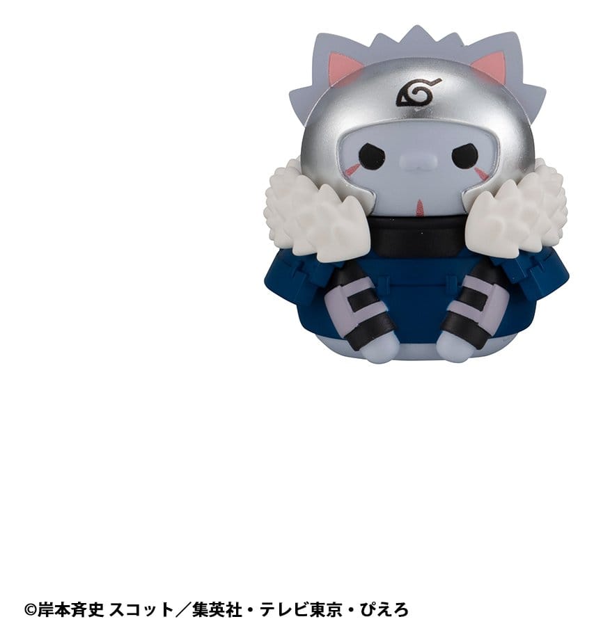 Naruto Shippuden Mega Cat Project Nyaruto! Minifiguren The bond between master and disciple ver. Blind Box Sortiment (8) (Repeat)