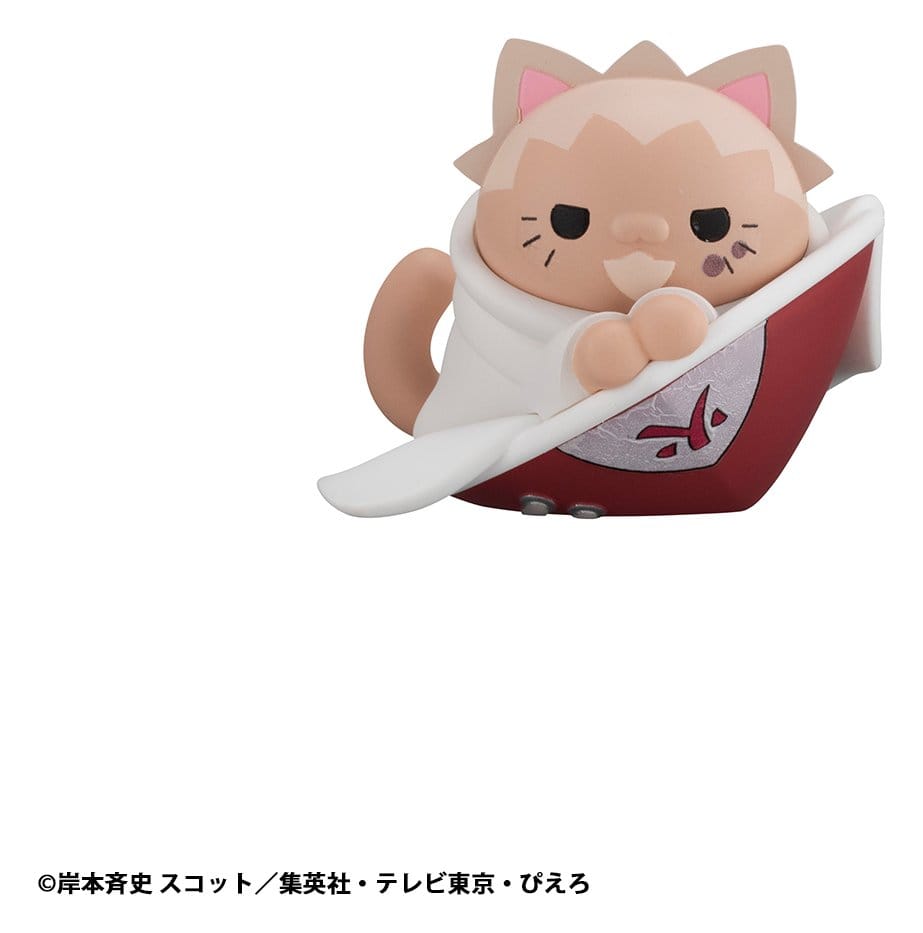 Naruto Shippuden Mega Cat Project Nyaruto! Minifiguren The bond between master and disciple ver. Blind Box Sortiment (8) (Repeat)