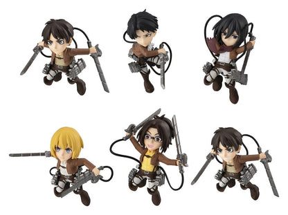 Attack on Titan Tobimas Minifiguren 6er-Pack (with gift)