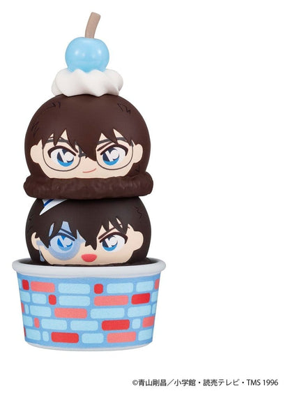 Detective Conan Tsumichen Stack up &amp; Change Minifiguren 8 cm Blind Box Sortiment (6) (with gift)