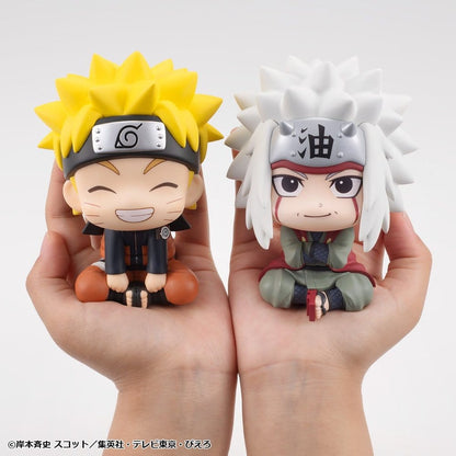 Naruto Shippuden Look Up PVC Figuren 2er-Pack Naruto Uzumaki Smile Ver. & Jiraiya 11 cm (with gift)