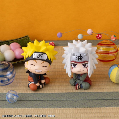 Naruto Shippuden Look Up PVC Figuren 2er-Pack Naruto Uzumaki Smile Ver. & Jiraiya 11 cm (with gift)