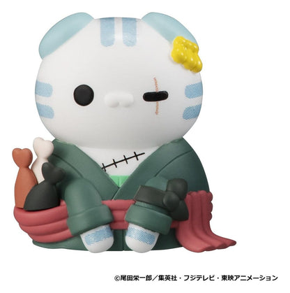 One Piece Mega Cat Project Minifiguren NyanPieceNyan! I'm gonna be king of Paw-rates!! Blind Box Sortiment (8) (Repeat)