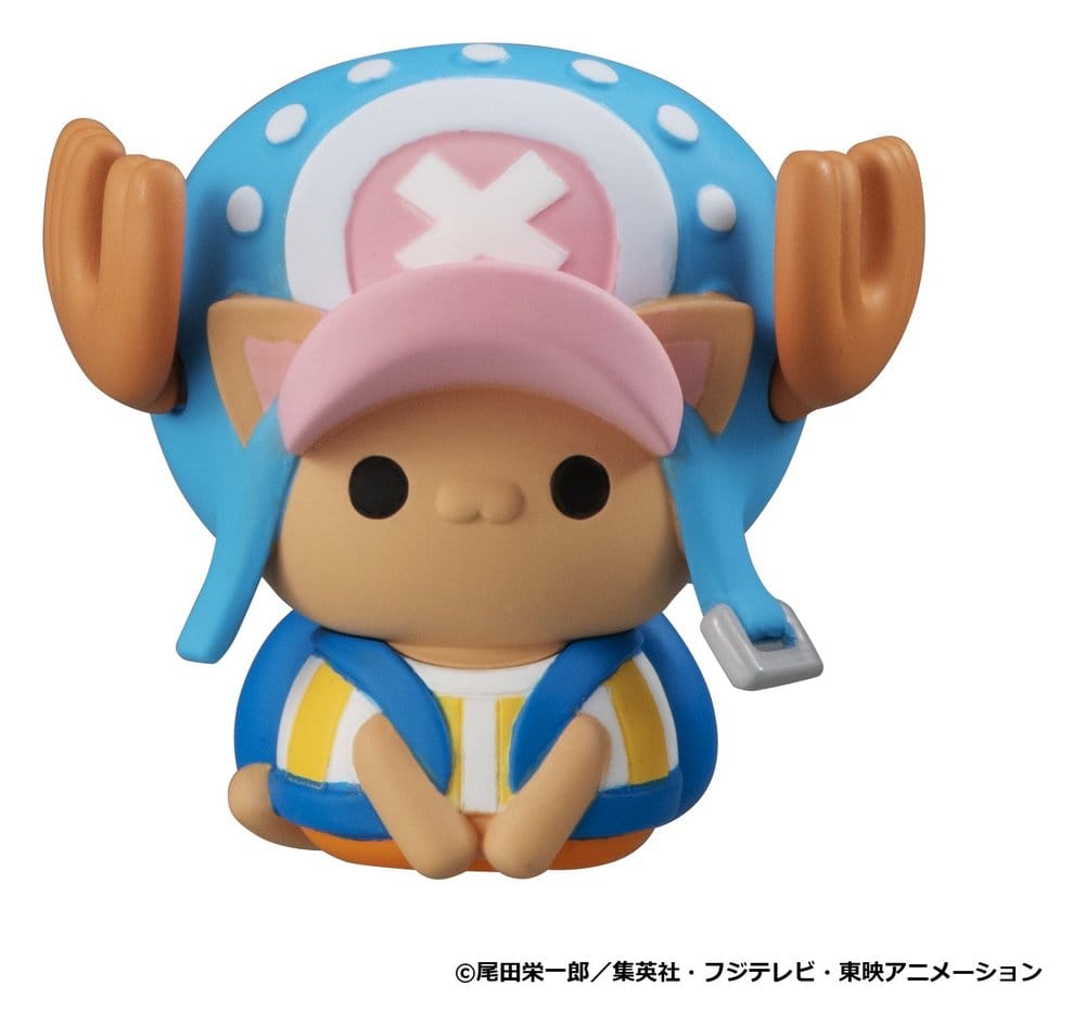 One Piece Mega Cat Project Minifiguren NyanPieceNyan! I'm gonna be king of Paw-rates!! Blind Box Sortiment (8) (Repeat)