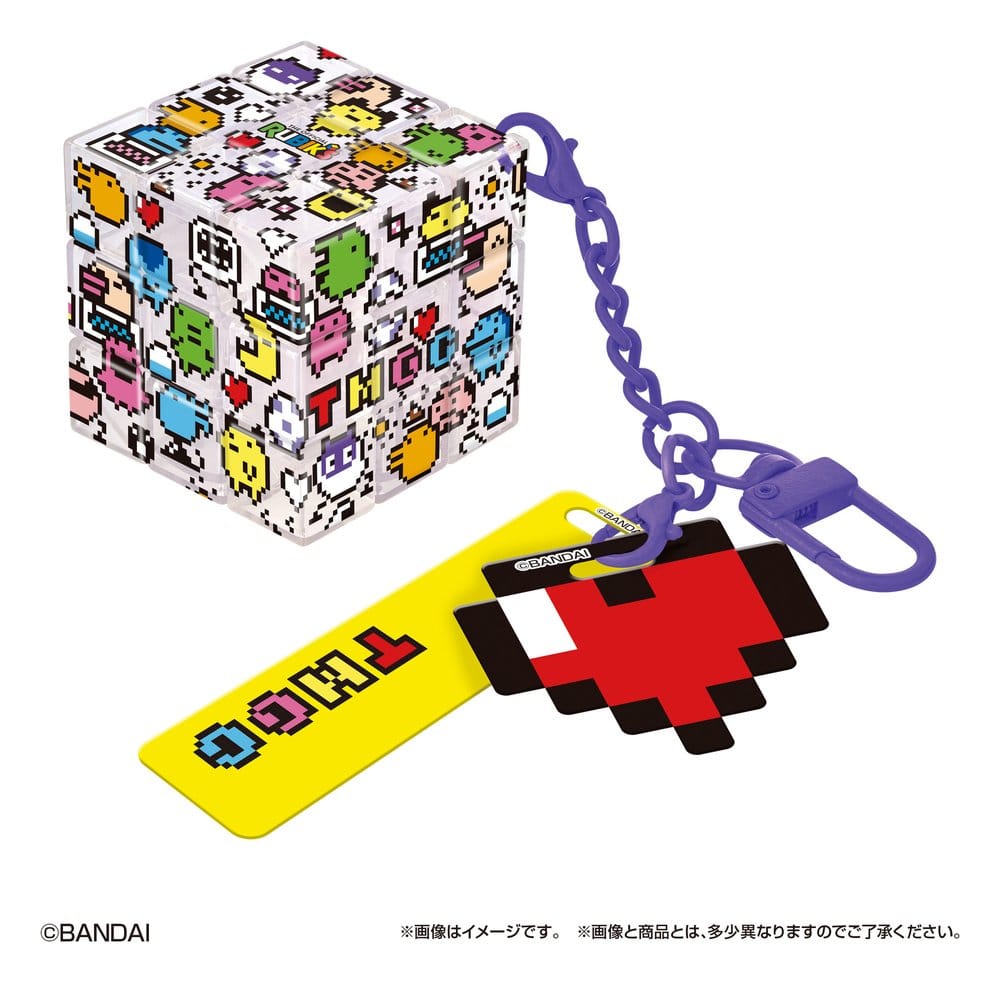 Rubik's ID Schlüsselanhänger Tamagotchi Blind Box Display (6)