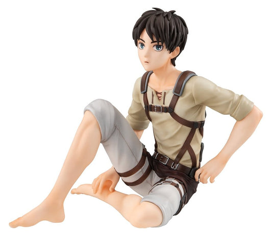 Attack on Titan G.E.M. Series PVC Figur Eren Yeager Palm Size 10 cm
