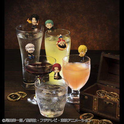 One Piece Ochatomo series Minifiguren Pirates Party 4 cm Blind Box Display (8) (Repeat)