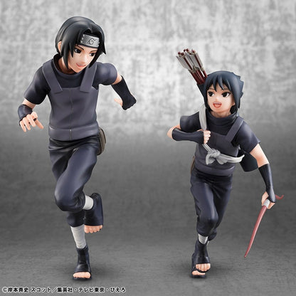 Naruto Shippuden G.E.M. Series PVC Figuren 2er-Pack Itachi Uchiha & Sasuke (Repeat)