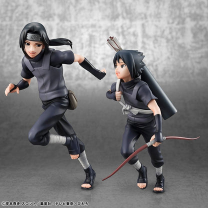 Naruto Shippuden G.E.M. Series PVC Figuren 2er-Pack Itachi Uchiha & Sasuke (Repeat)