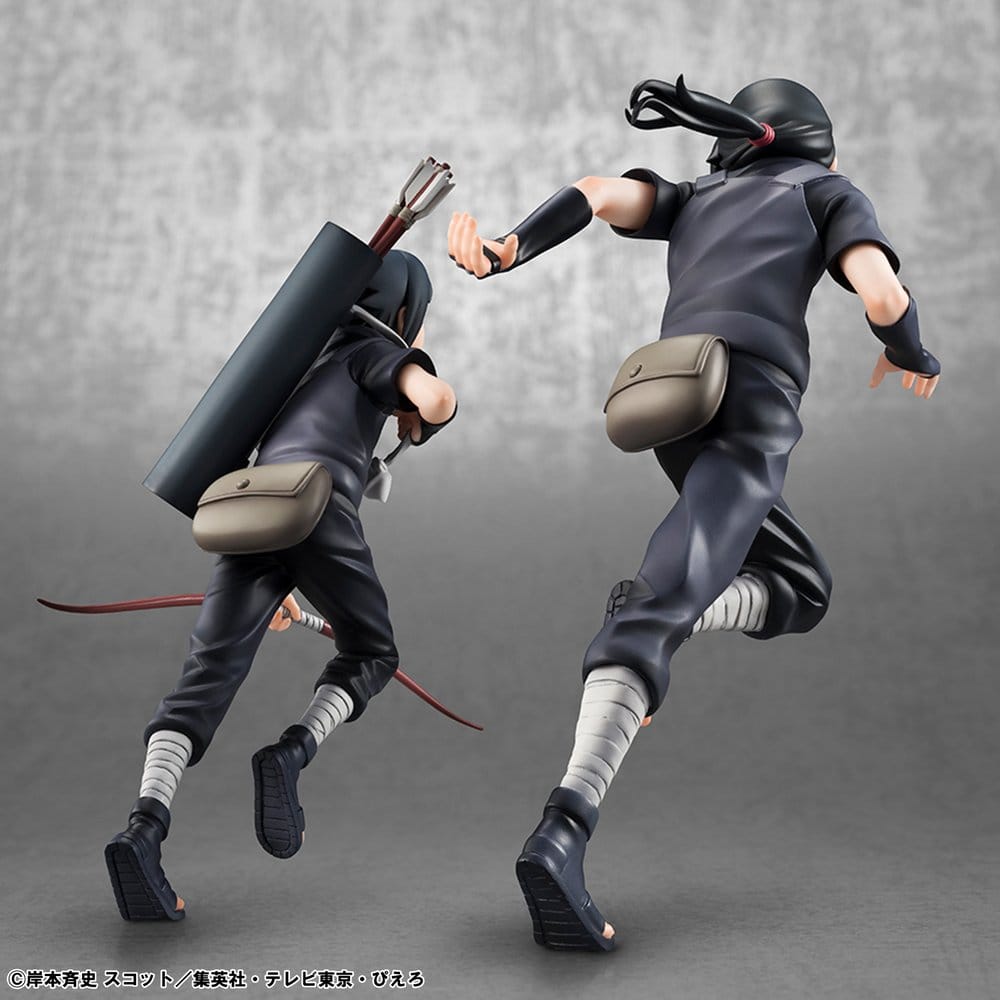 Naruto Shippuden G.E.M. Series PVC Figuren 2er-Pack Itachi Uchiha & Sasuke (Repeat)